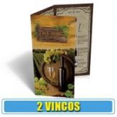 CARDÁPIOS COUCHE 300g A4 SEM VERNIZ - 4x4 - 25 UNID