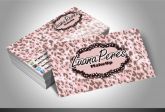 Papel: Supremo 300g Cor: 4x4 Acabamento: UV Total Frente Tam